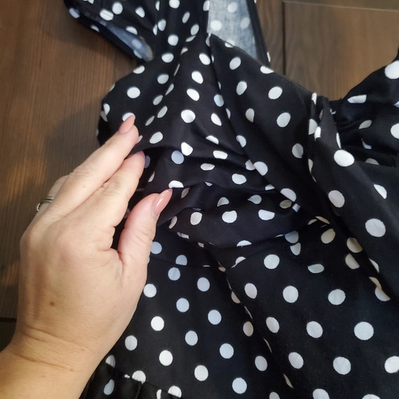 Pinup Essential Polka Dot Dress - Picture 3 of 6